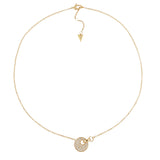 Collana Giove Oro Giallo e Pavé di Diamanti