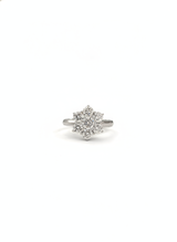 ANELLO MORETTA GAMBO LUCIDO - Oro g 4.40 - Diamanti ct 1.63 005-A116-7