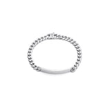 BRACCIALE GRUMETTA PIASTRINA cm 19