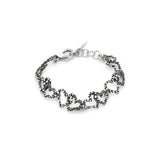 BRACCIALE CUORI cm 19