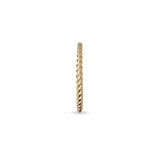 Anello Filodamore intreccio (diametro 1,6 mm) Oro Giallo 9 kt
