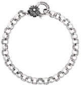 Bracciale rolo' chiusura margherita