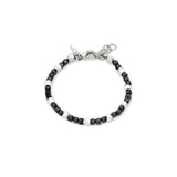 BRACCIALE SPINELLO NERO DADI cm 20