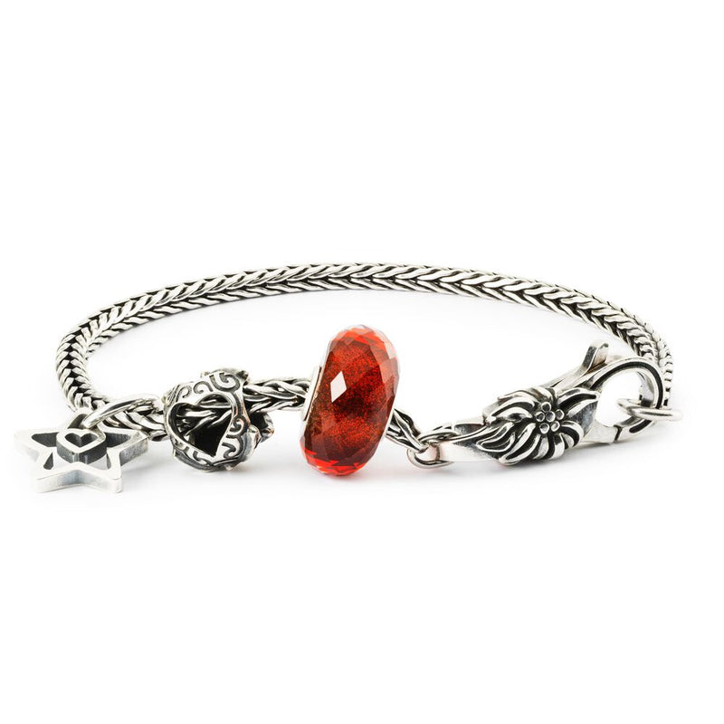 Trollbeads bracciale ispirazione fiaba d'inverno