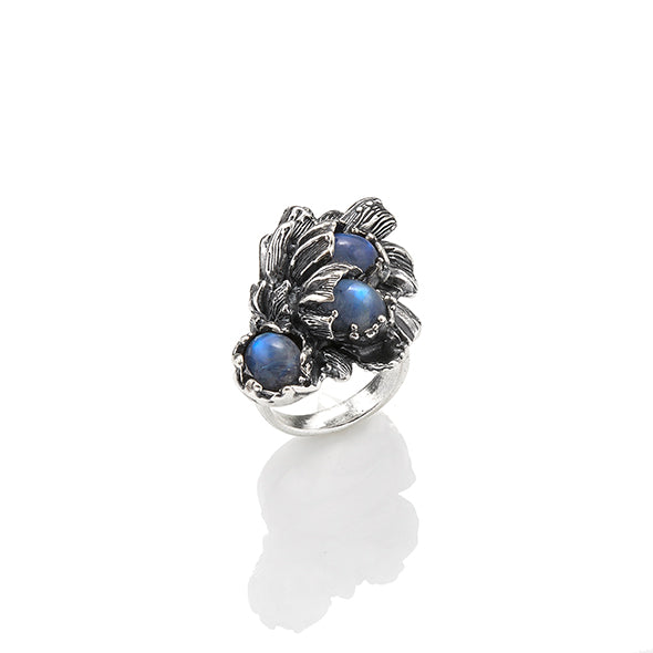 Anello Moon Flower Grande