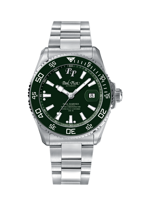 Paul picot Paul Mariner 5 Newton verde 4354SG-CV