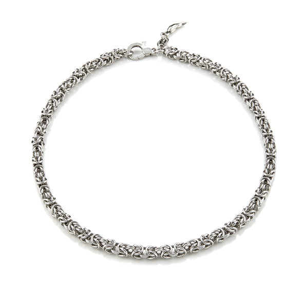 Collana Mini Maglia Bizantina