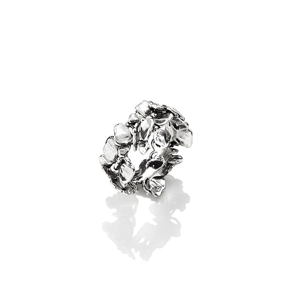 Anello Fascia con Farfalle