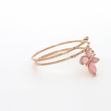 Bracciale Les Papillons Con Farfalla Rosa