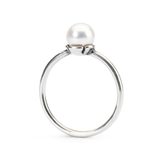 Anello Perla Bianca Delicata