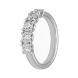 Anello riviera 5 diamanti ct 1.18