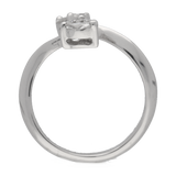 Anello contrariè con diamanti