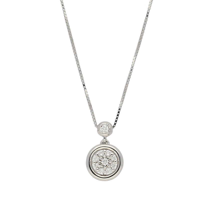 Pendente RECARLO puntoluce con contorno CT. 0,13 ZT299/B