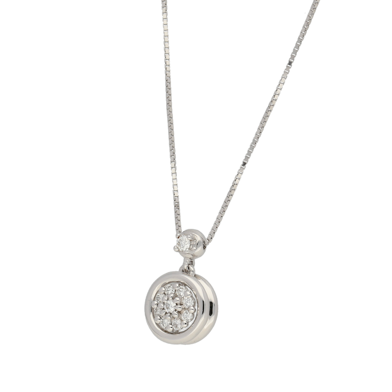 Pendente RECARLO puntoluce con contorno CT. 0,13 ZT299/B