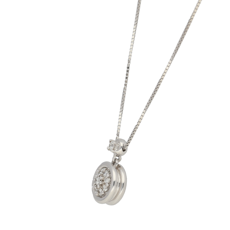 Pendente RECARLO puntoluce con contorno CT. 0,13 ZT299/B