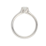 Anello solitario con diamante taglio brillante Ct. 0,52 G-VS2