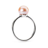 Anello Petali di Perla Rosa