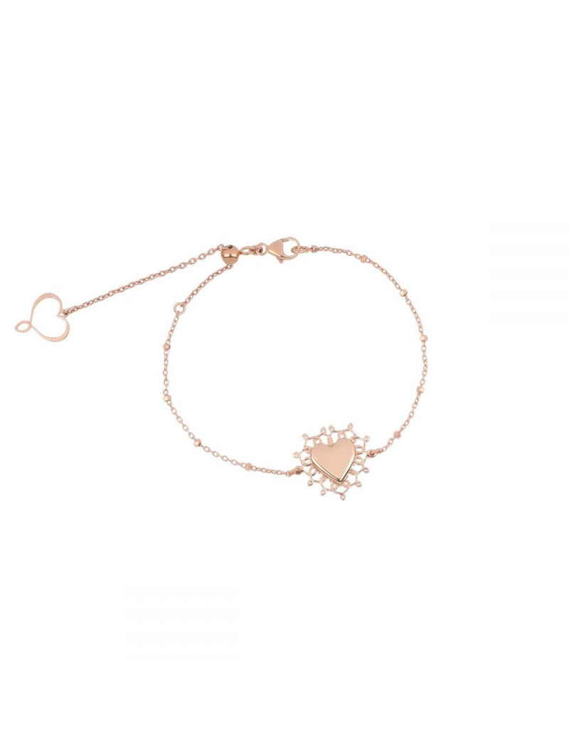 BRACCIALE ROSA CUORE SACRO ELIZABETH