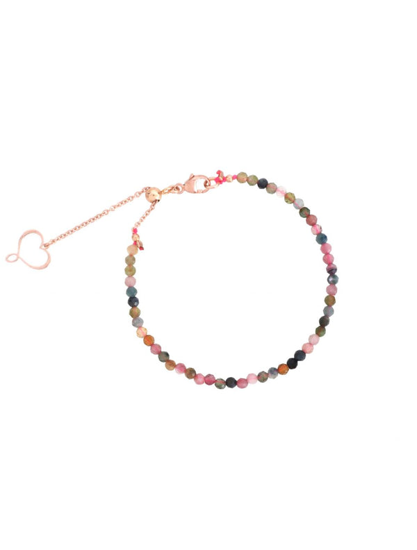 BRACCIALE TORMALINA MULTICOLOR