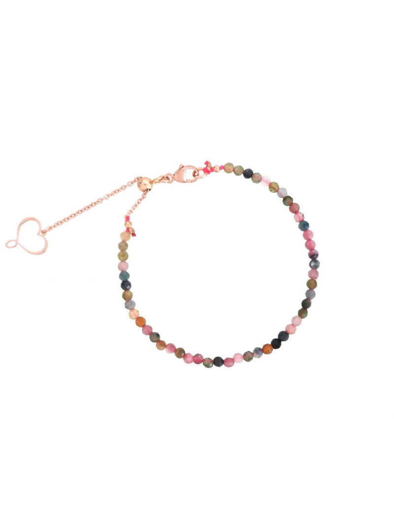 BRACCIALE TORMALINA MULTICOLOR