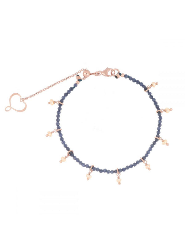 BRACCIALE ZAFFIRO E PERLA
