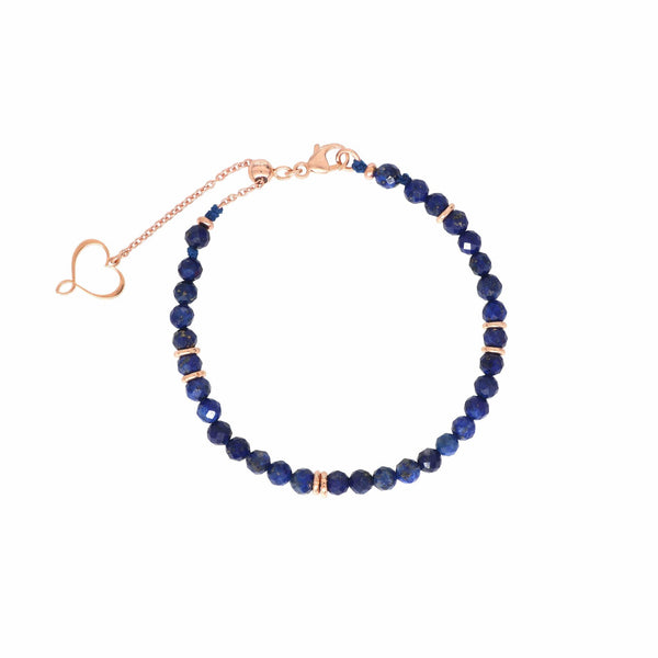 BRACCIALE CON PIETRE DI LAPISLAZZULI