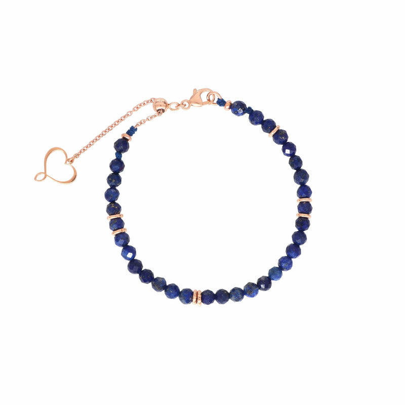 BRACCIALE CON PIETRE DI LAPISLAZZULI