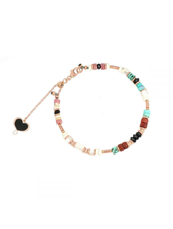 BRACCIALE PIETRE MIX