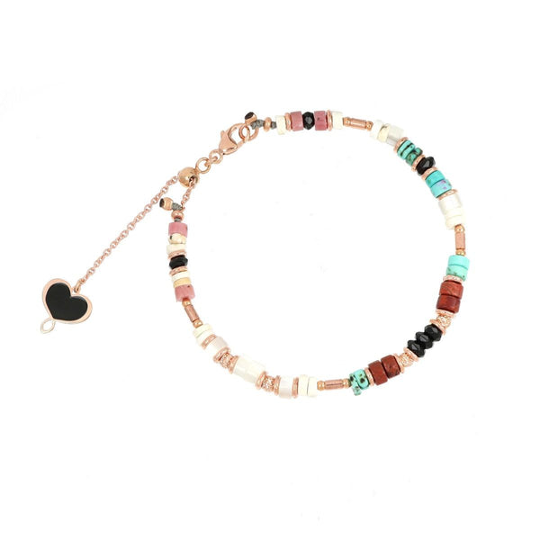 BRACCIALE PIETRE MIX