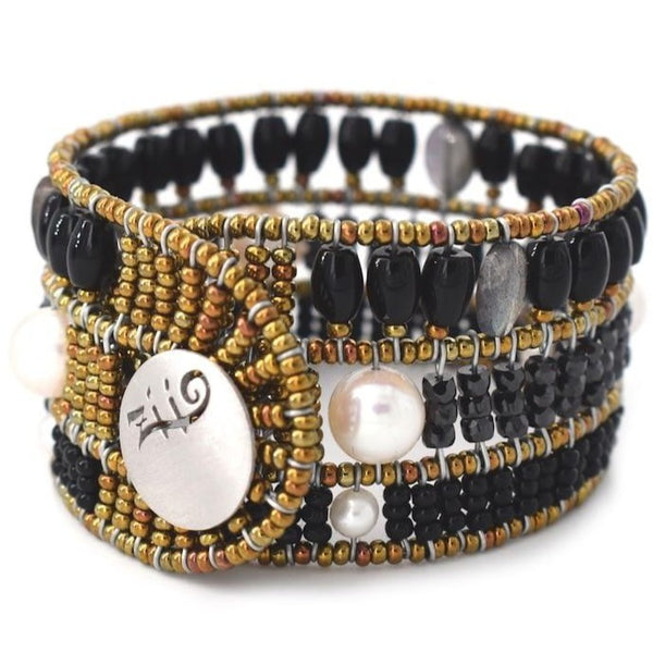 Bracciale FENICE Black Pearl