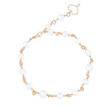 BRACCIALE ROSARIO PERLE BIANCHE