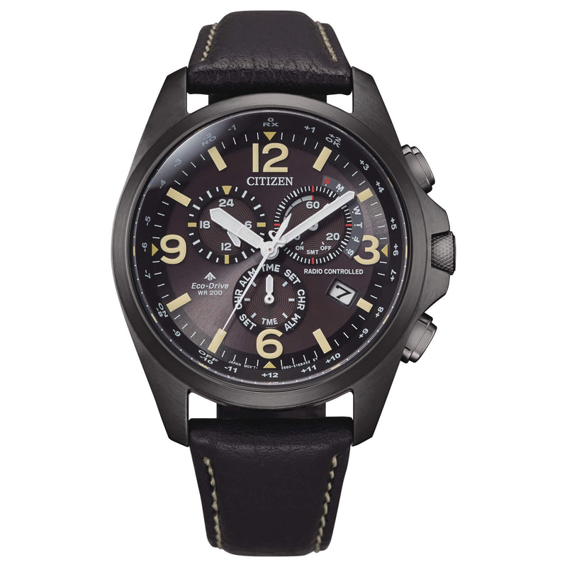 Citizen Orologio Analogico Eco-Drive Uomini con Cinturino in Pelle Citizen Orologio Analogico Eco-Drive Uomini con Cinturino in Pelle