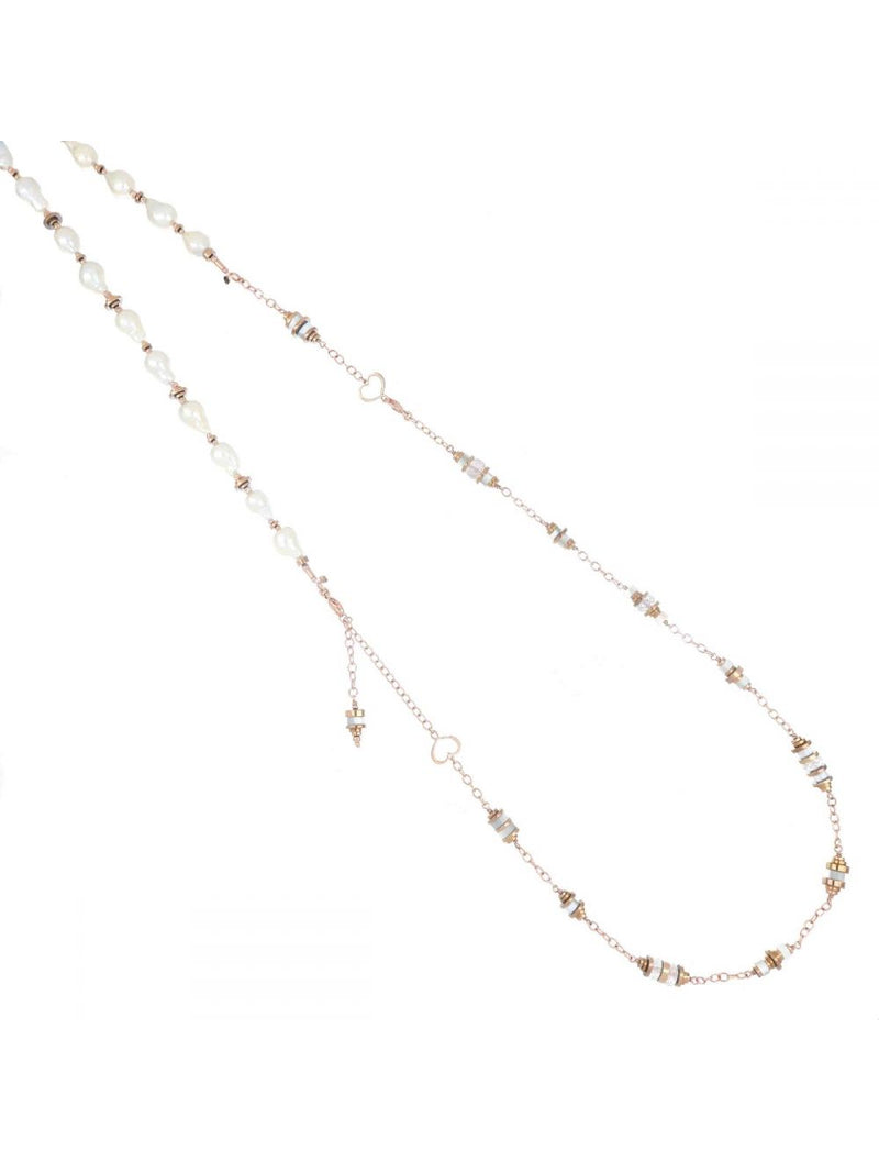 COLLANA DOPPIA PERLA SCARAMAZZA DÈCO CLPES1