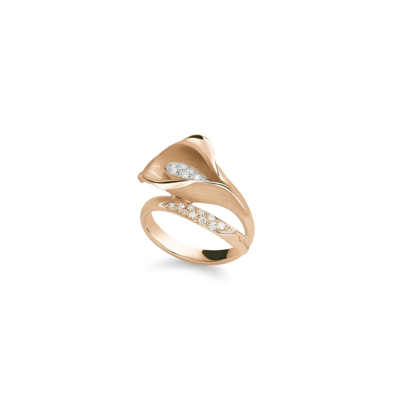 Annamaria Cammilli Anello Calla in oro arancio apricot  GAN0233J