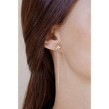 ORECCHINO SINGOLO A LOBO CON STELLA E CATENINE OR050S07CT