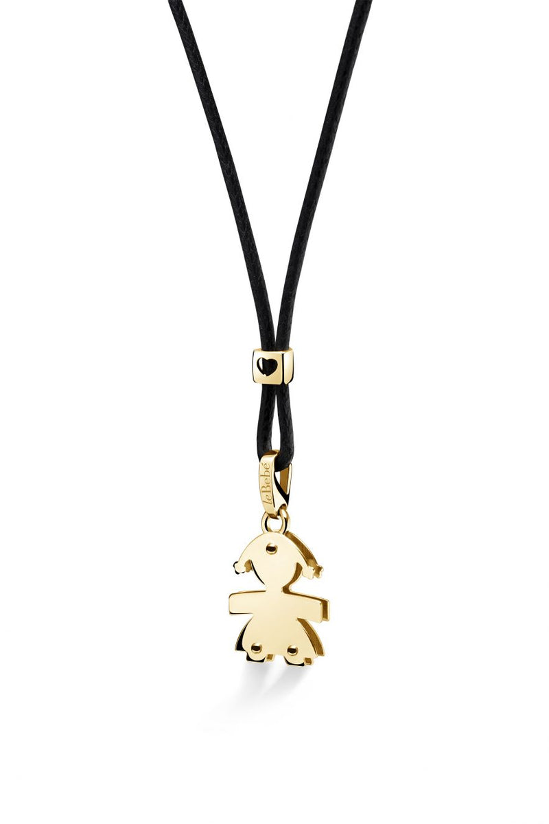 Ciondolo Cucciolo bimba oro giallo