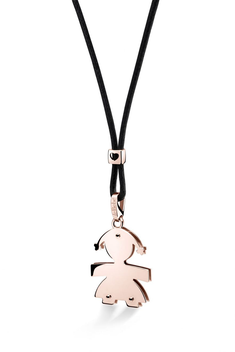 Ciondolo Classico bimba oro rosa