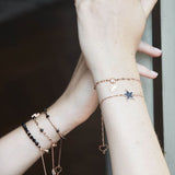 BRACCIALE ROSARIO FOGLIA MONSTERA