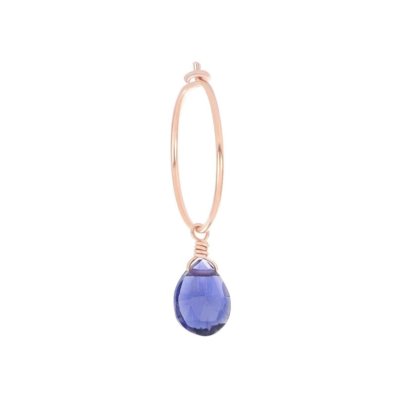 ORECCHINO GOCCE IOLITE BLU OR0502IO
