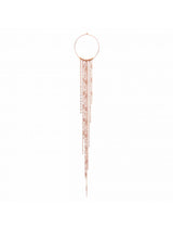 ORECCHINO A CERCHIO CON LUNGA CASCATA DI CATENE ORDIV3CT