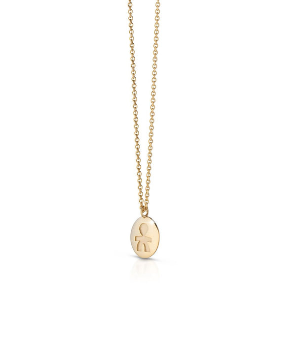 COLLANA COCCOLE BIMBO ORO GIALLO
