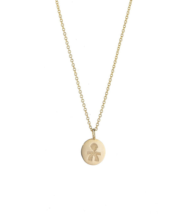 COLLANA COCCOLE BIMBO ORO GIALLO